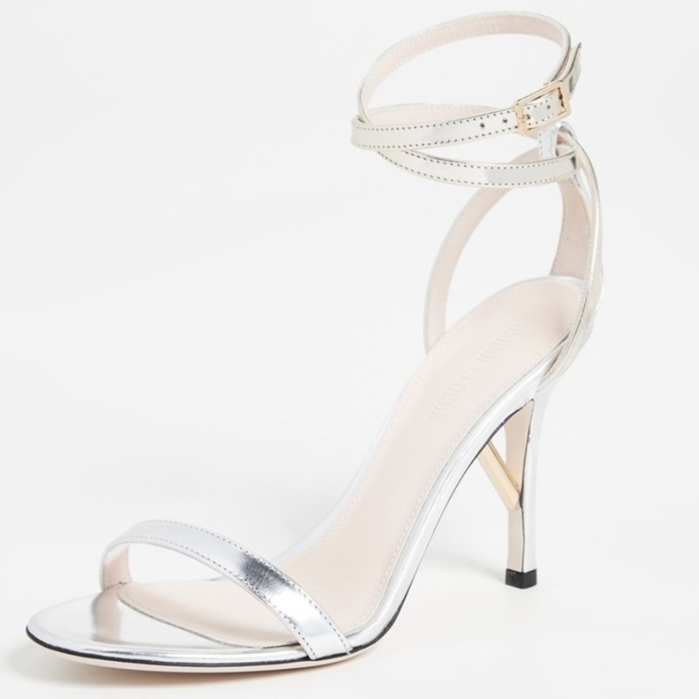 Cushnie Et Ochs Felix Silver/Gold Heel